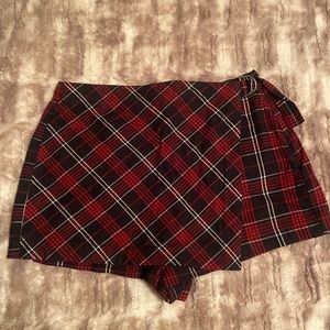 Forever 21 Plaid Mini Skort